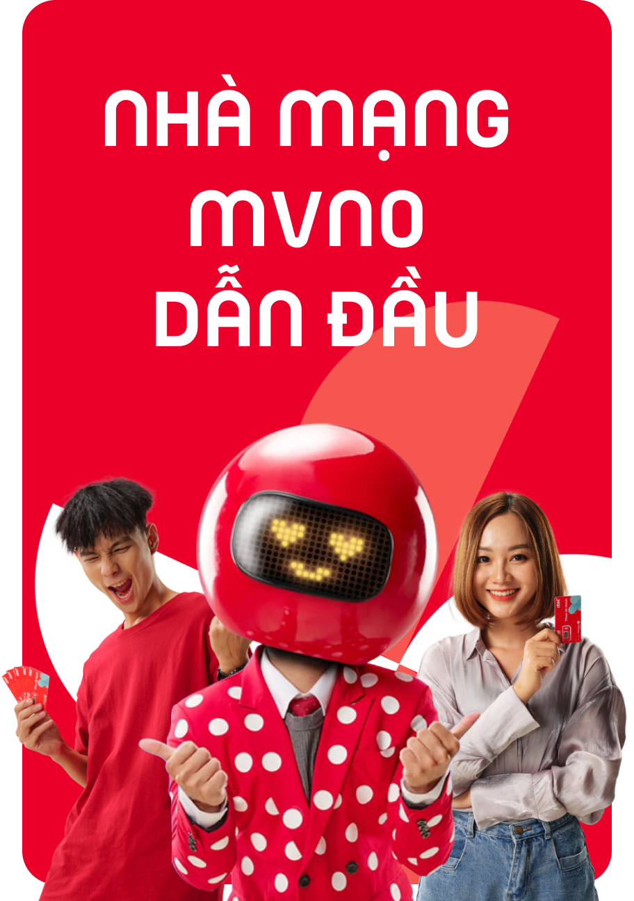 Nhà mạng MVNO dẫn đầu