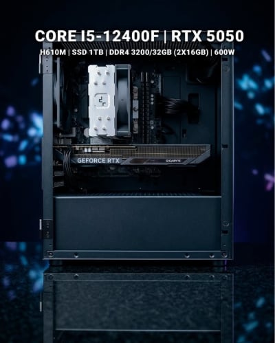 Игровая сборка Core i5-12400F + RTX 5050