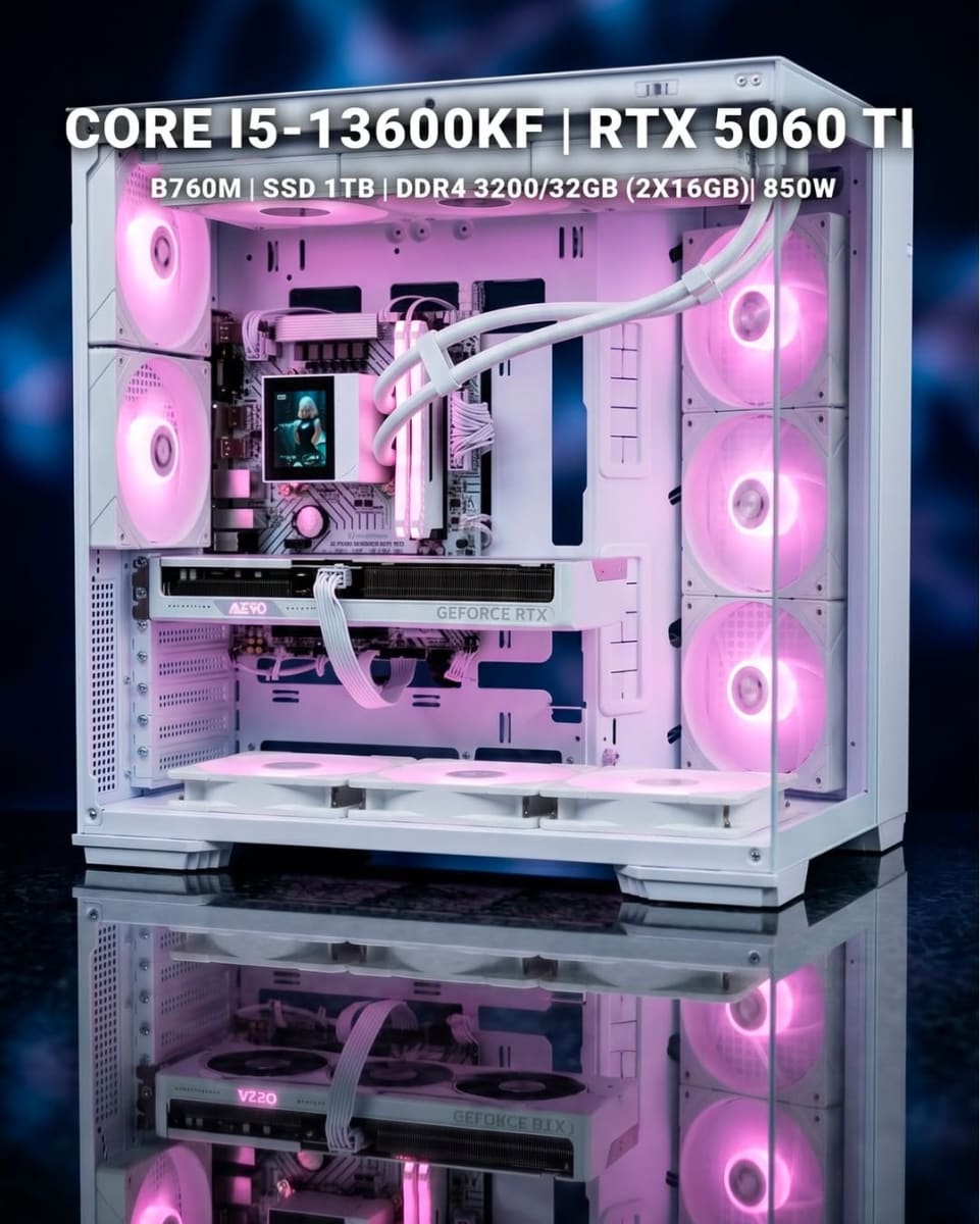 Игровая сборка Core i5-13600KF + RTX 5060 Ti