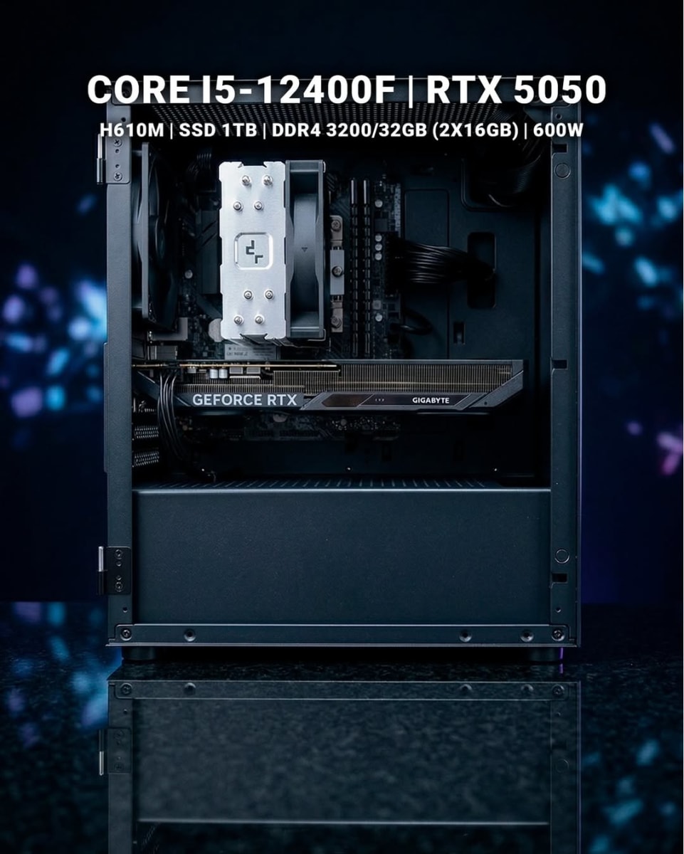 Игровая сборка Core i5-12400F + RTX 5050