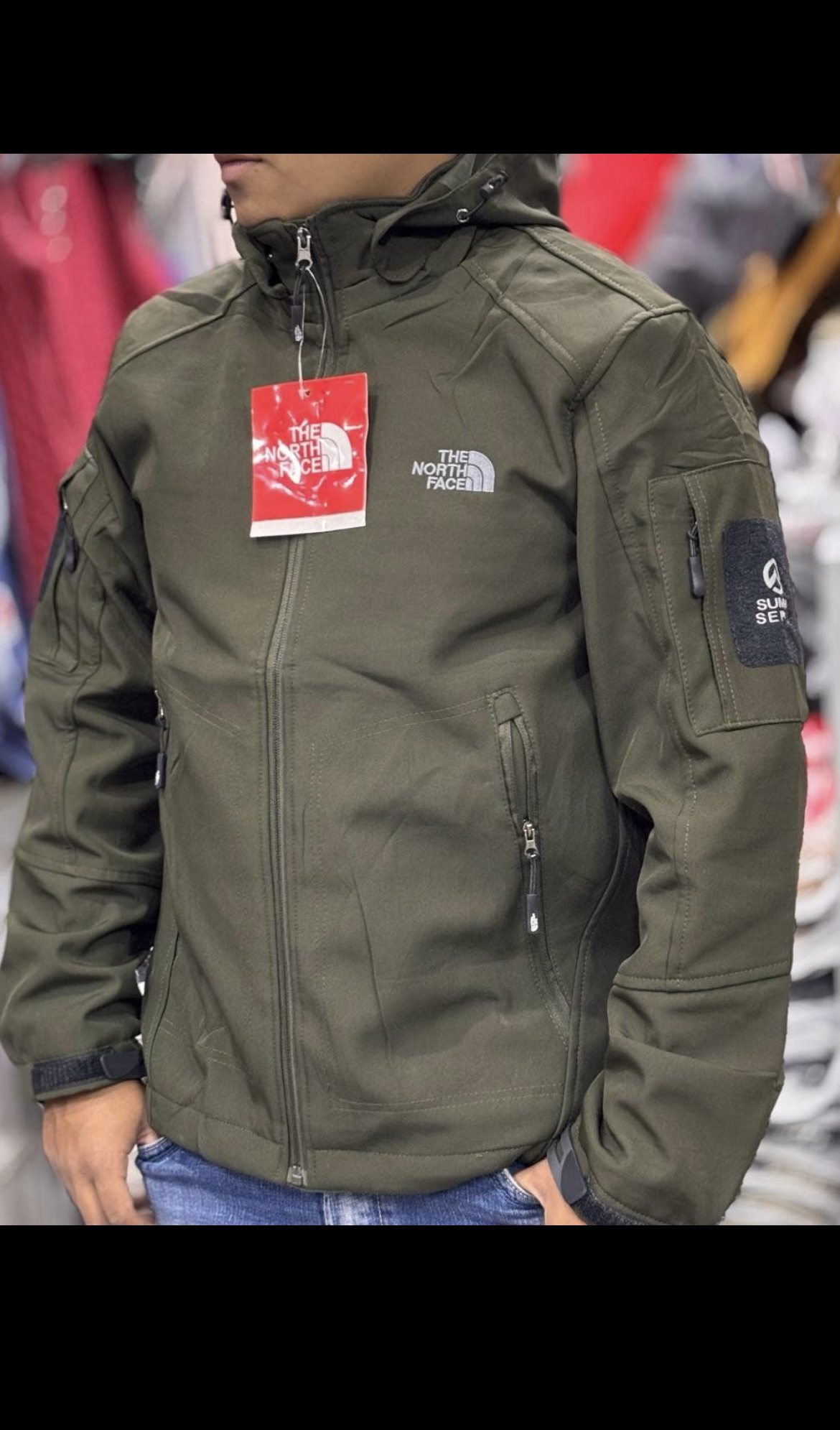 Chaqueta Táctica Impermeable North Face