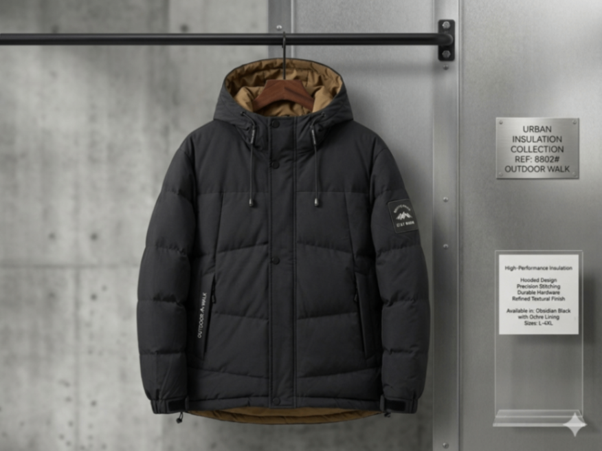 Chaqueta Abullonada impermeable Essentinals