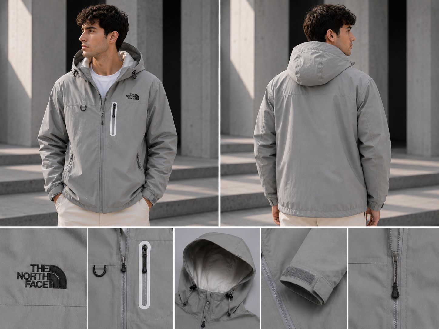 Chaqueta Impermeable rompevientos