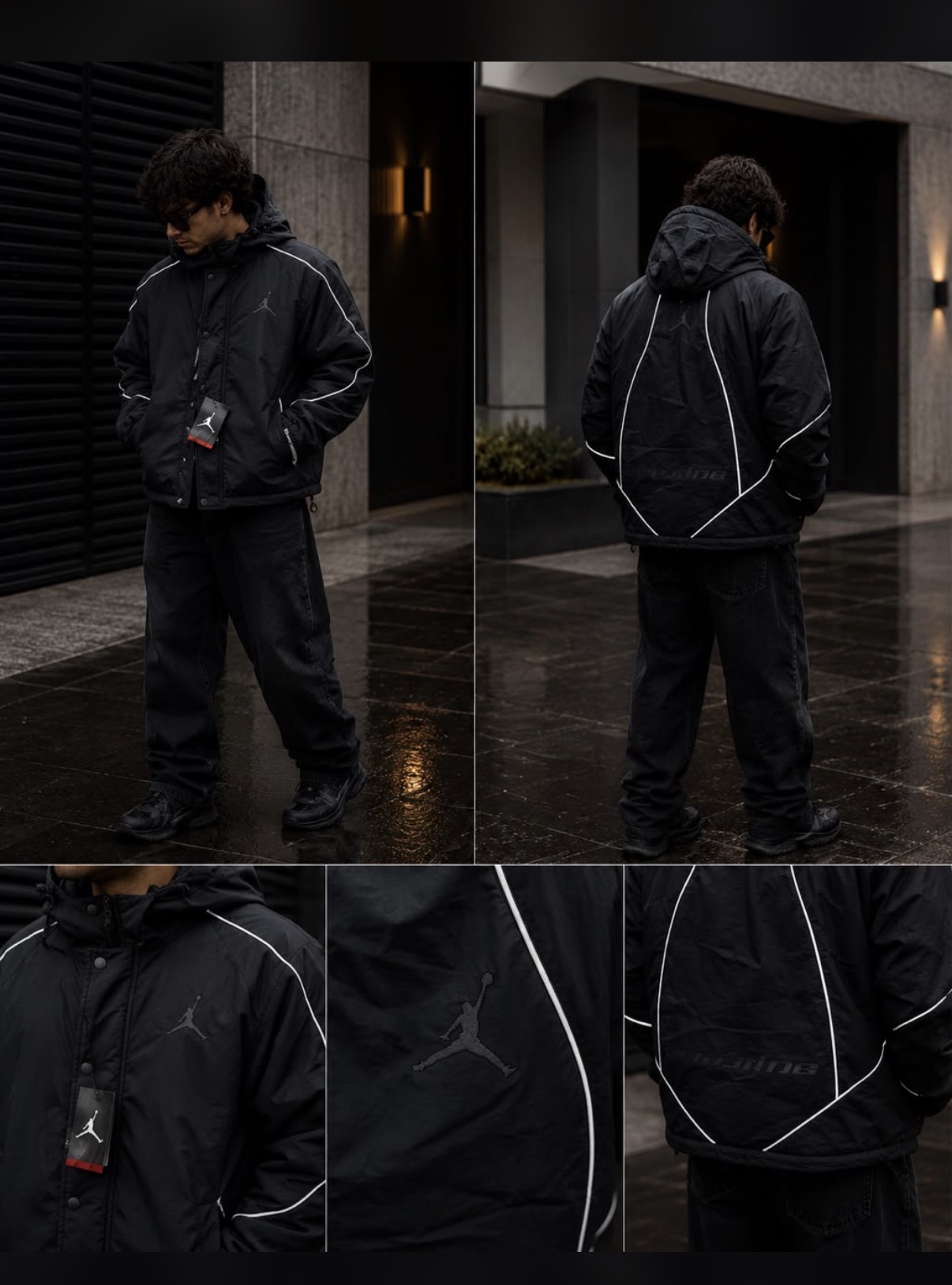 Chaqueta Reflectiva Impermeable Jordan