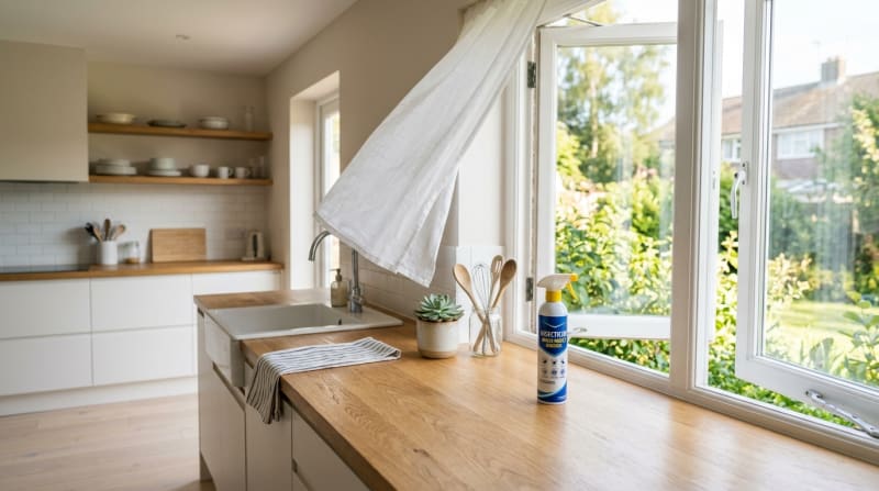 Combien de temps aérer après un insecticide ? Durées, méthodes et sécurité