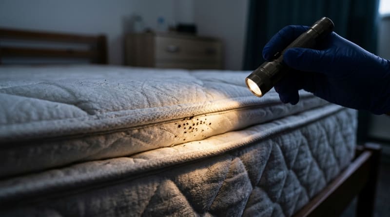 Détecter les punaises de lit : 5 étapes pour inspecter votre logement comme un pro (2026)