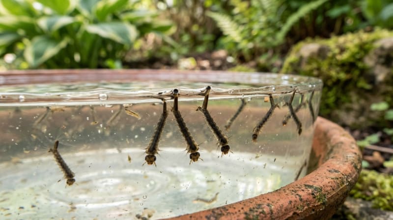 Larve de moustique : identifier, comprendre et éliminer avant l'invasion