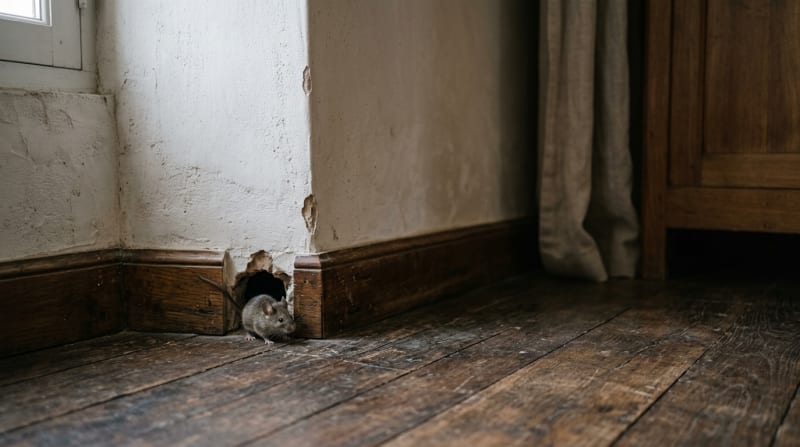 Souris dans les murs : comment les détecter, les déloger et éviter les dégâts