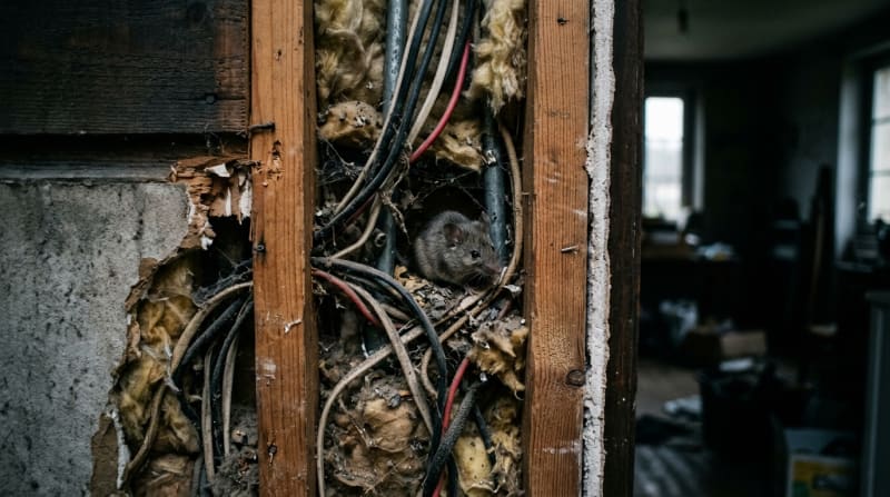 Souris dans les murs : Comment les reconnaître, les risques et solutions efficaces