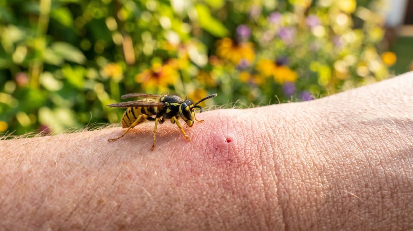Allergie aux piqûres de guêpe : symptômes, réactions et gestes qui sauvent