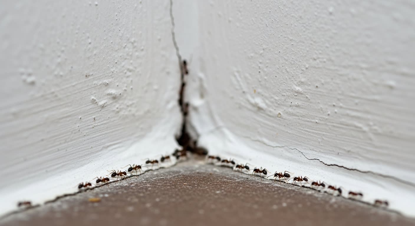 Nid De Fourmis Dans Un Mur - guide complet Nuisibook