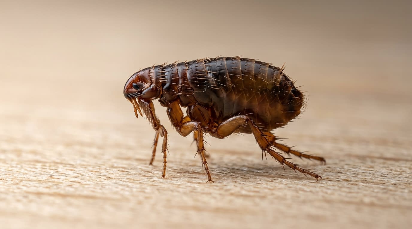 À quoi ressemble une puce ? Photos, taille et identification 2026