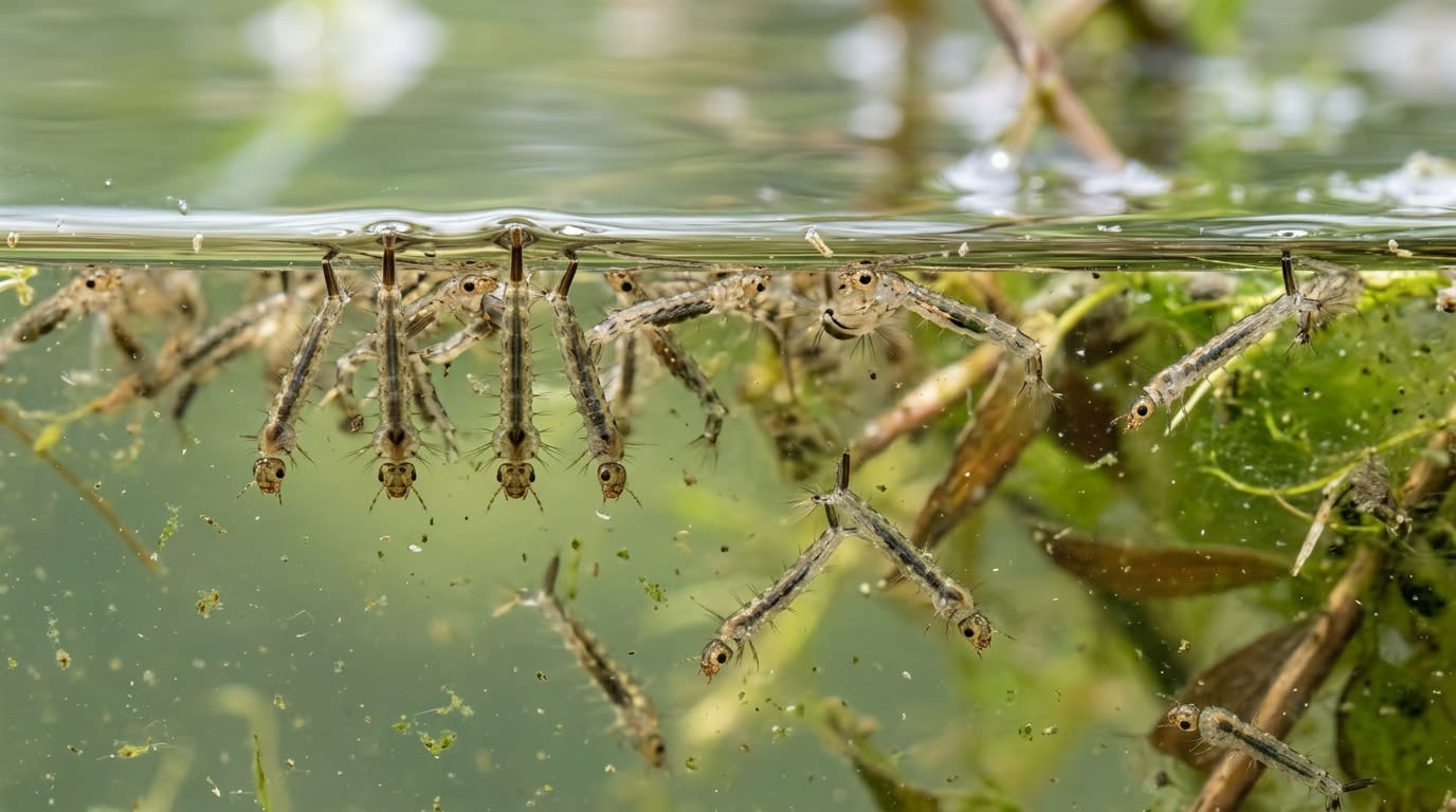 Larve de moustique : identifier, comprendre et éliminer avant l'invasion