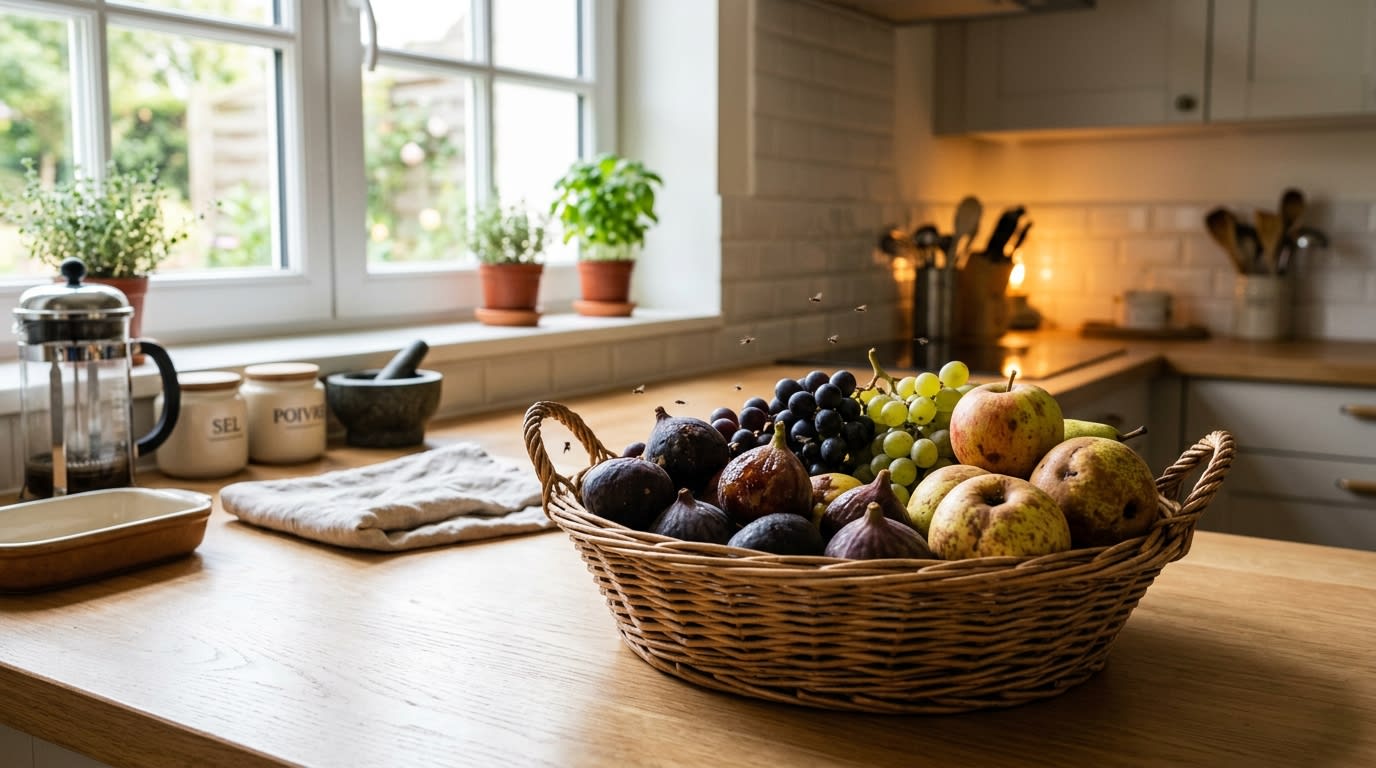 Moucherons dans la cuisine : comment s'en débarrasser efficacement et durablement