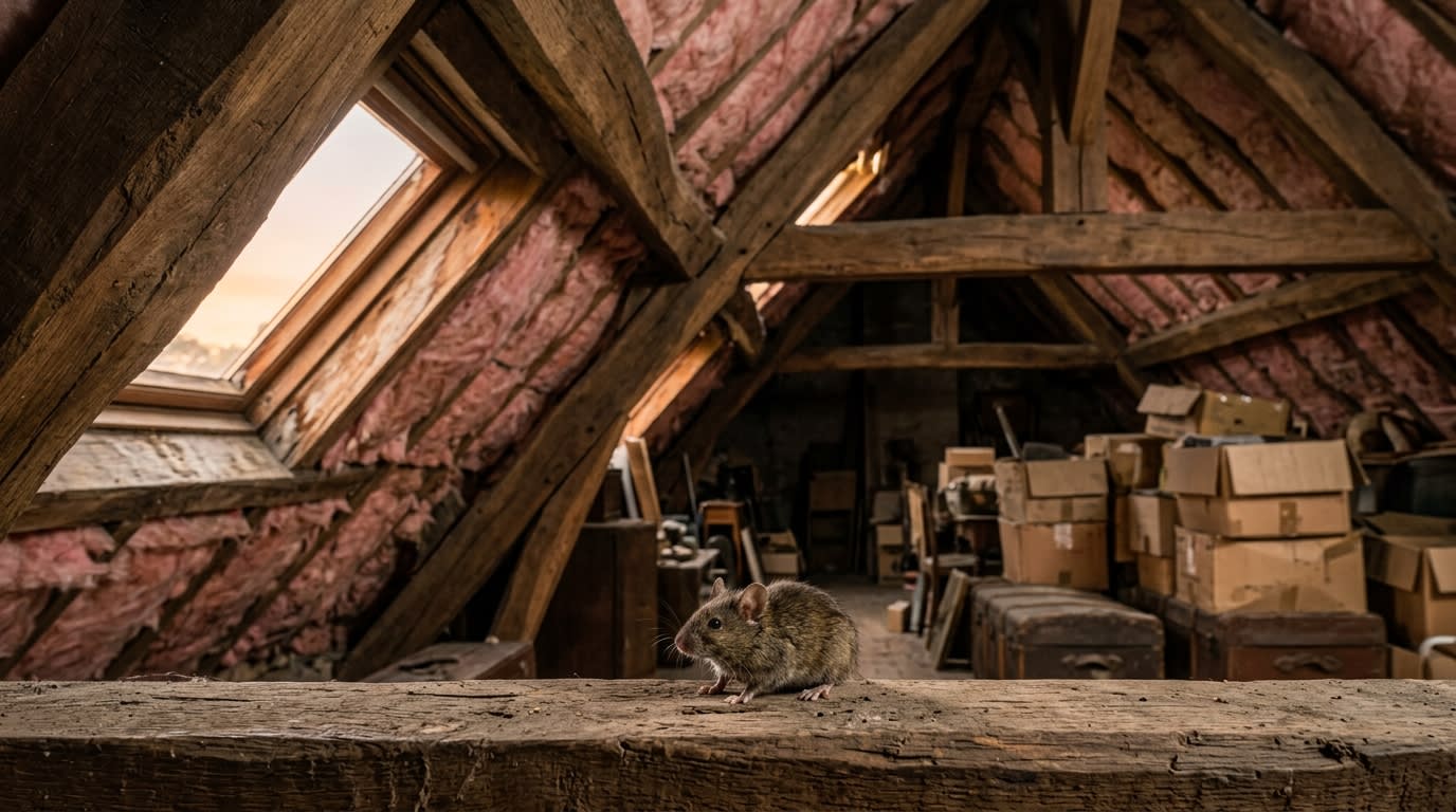 Souris dans le grenier : signes, dangers et solutions efficaces