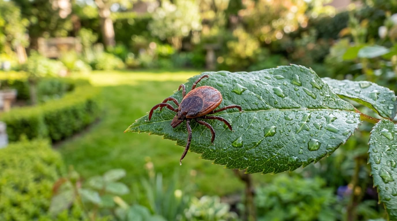 Tiques maison et jardin en 2026 : identification, risques et solutions efficaces