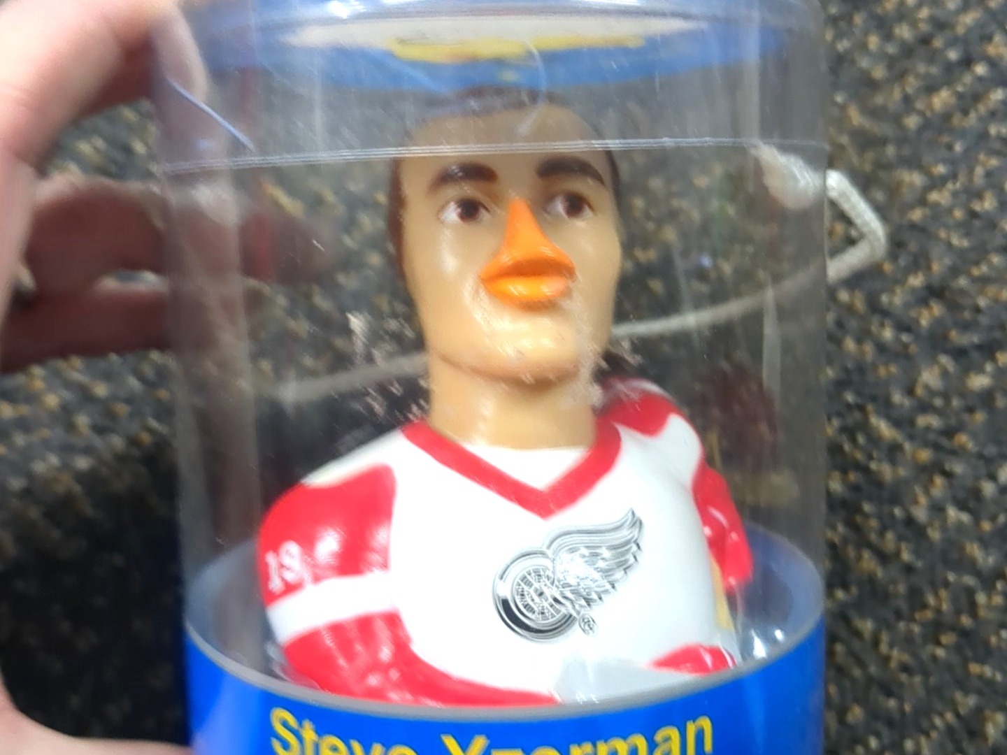 Steve Yzerman Collectible Rubber Duck, NHL, Second Edition