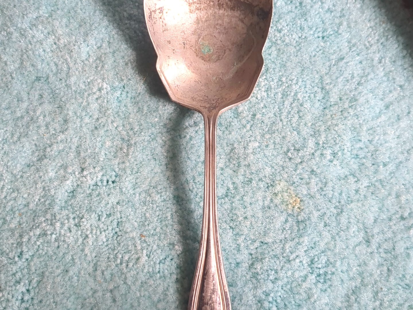 Serving Spoon, WM. Rogers & Son AA, Vintage Silver Plate