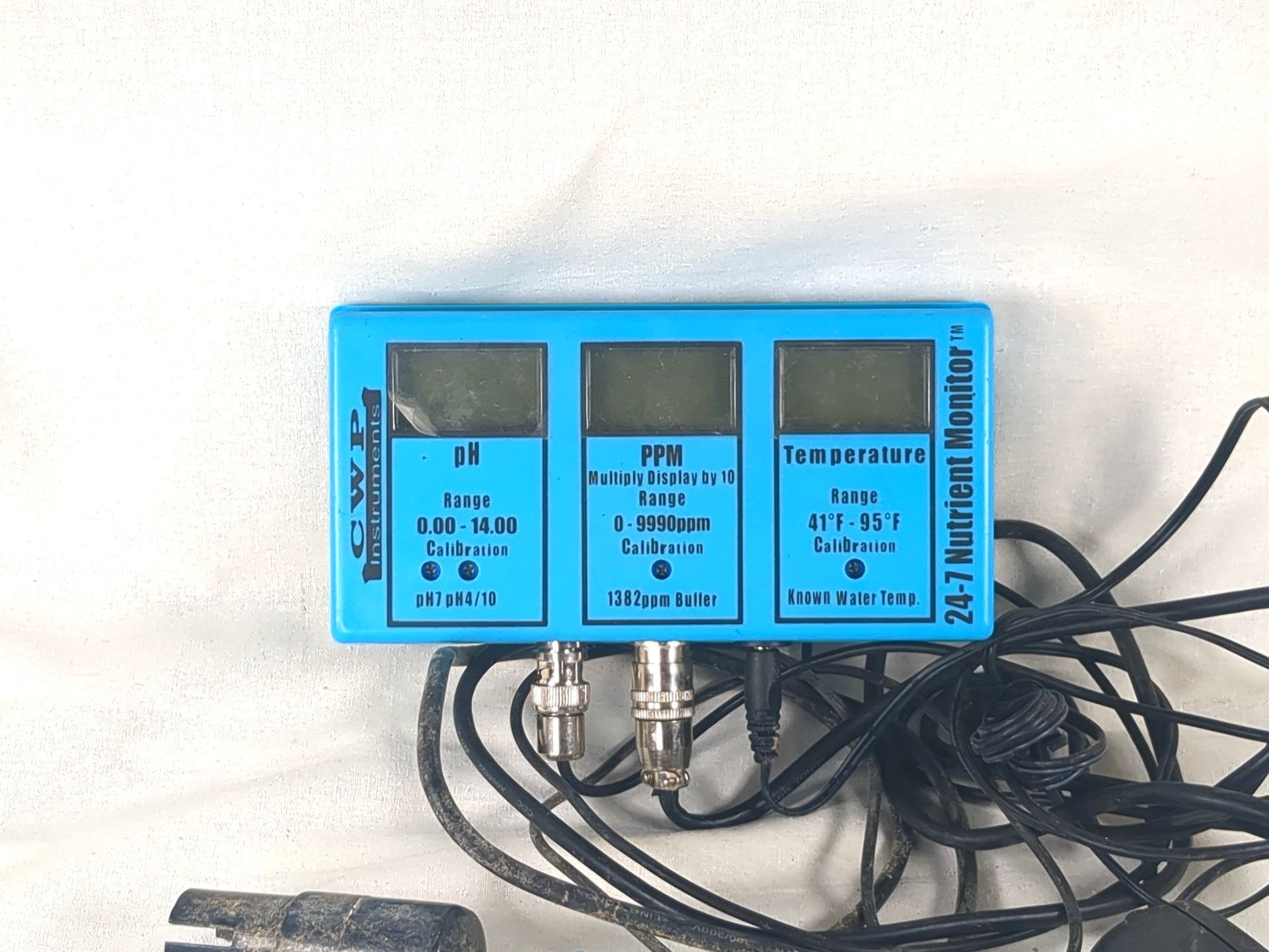 pH Meter and PPM Meter Digital Tester, Blue Dual Display