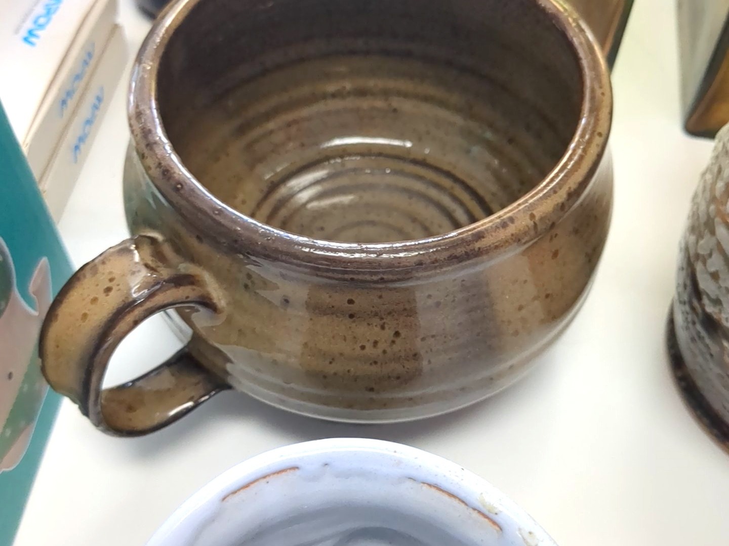 Stoneware Mug, Studio Pottery, Handmade Ceramic