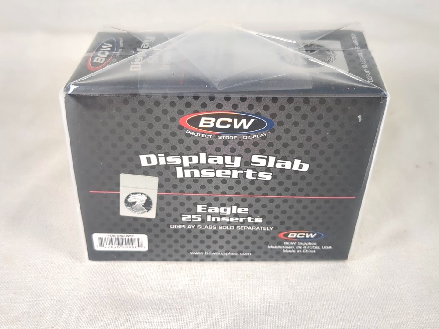 BCW Display Slab Inserts, Eagle 25-Count