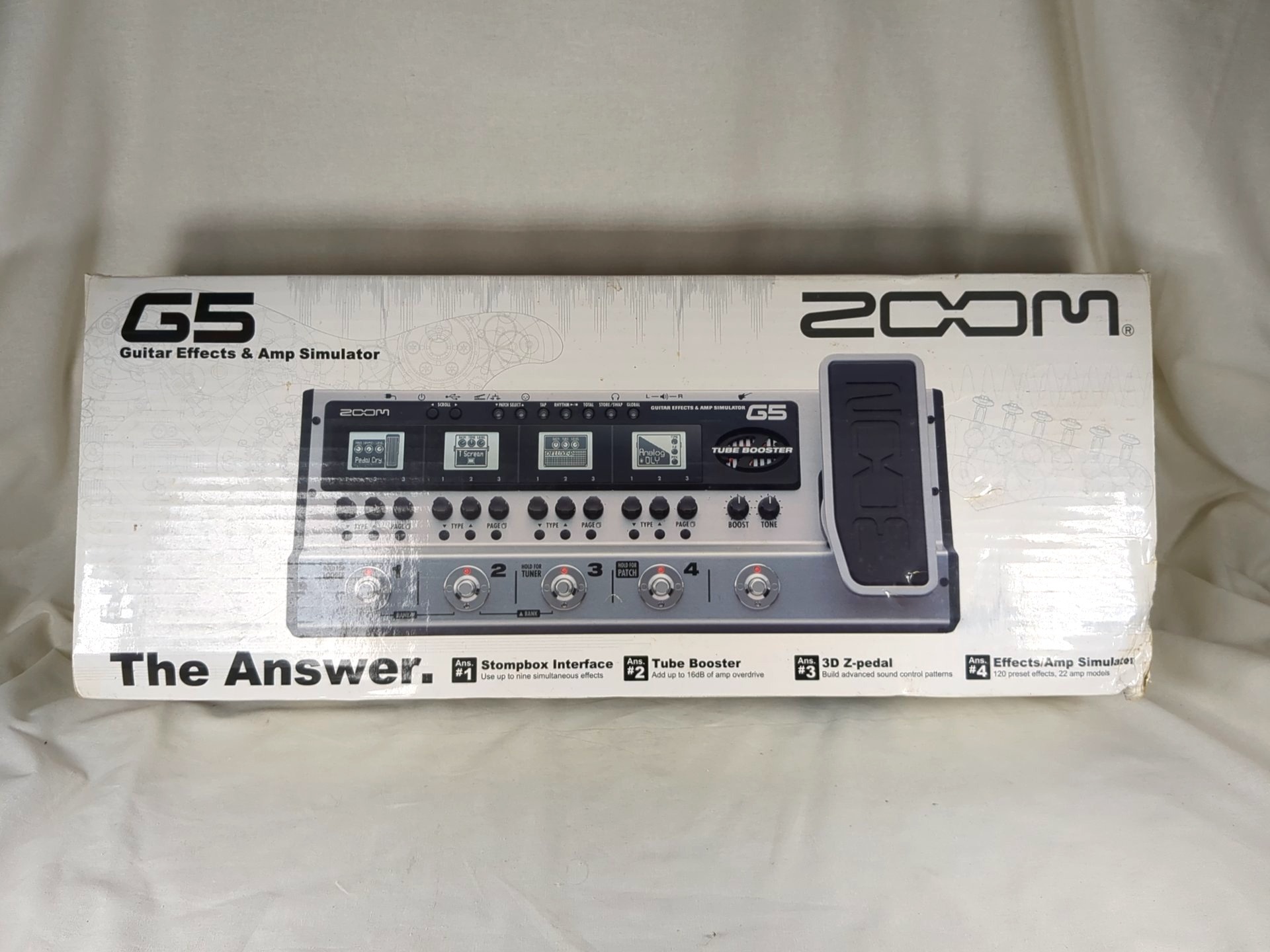 Zoom G5 Guitar Effects & Amp Simulator Pedal