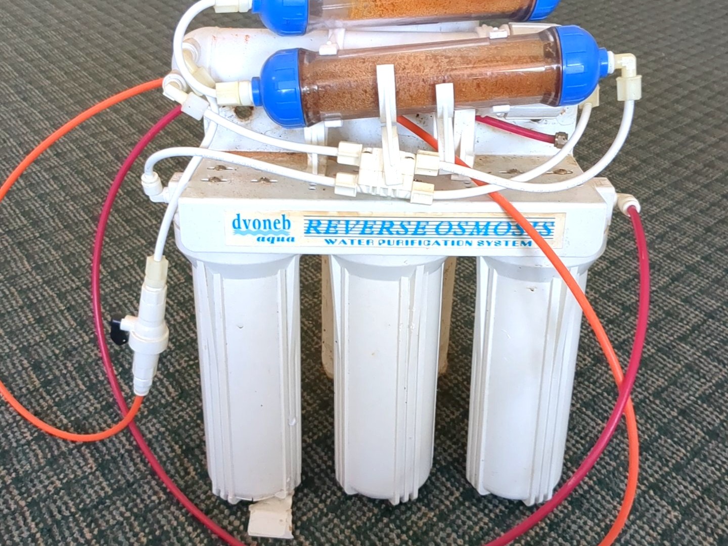 Dvoneb Reverse Osmosis Water Purification System, 5-Stage RO