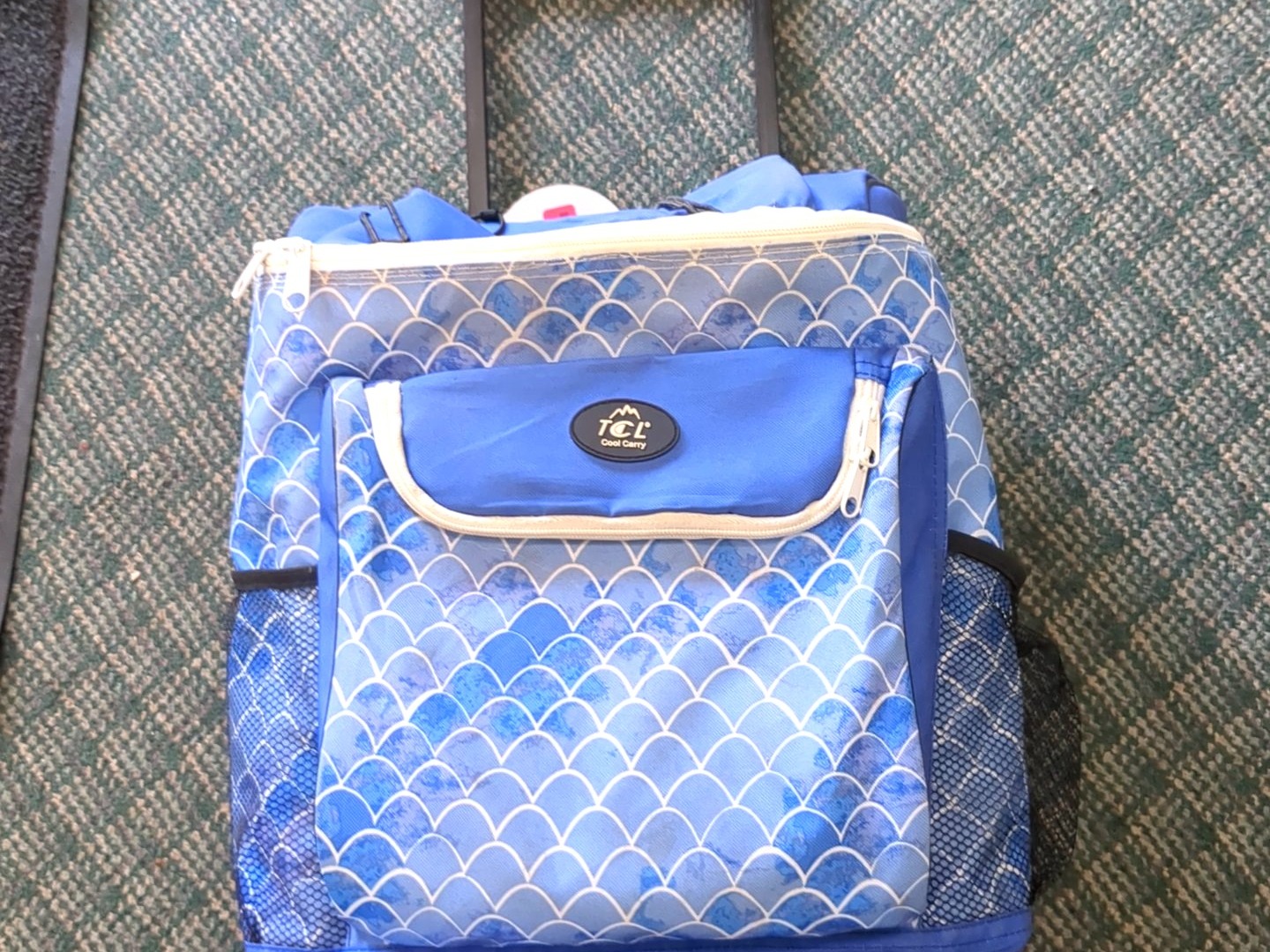 TCL Cool Carry Insulated Backpack Cooler, Blue