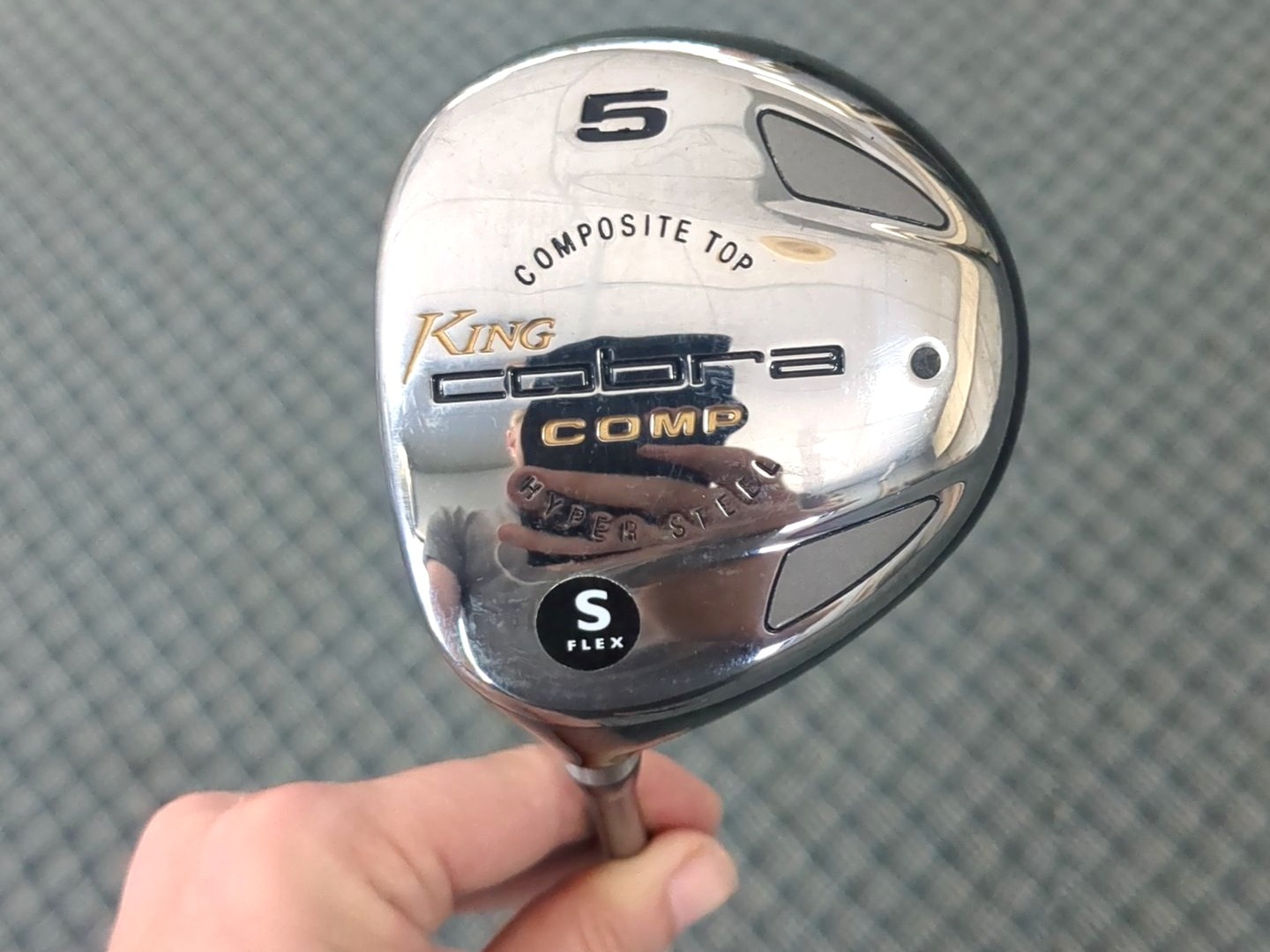 King Cobra Comp 5 Wood Fairway Club LH S-Flex Composite Top Graphite