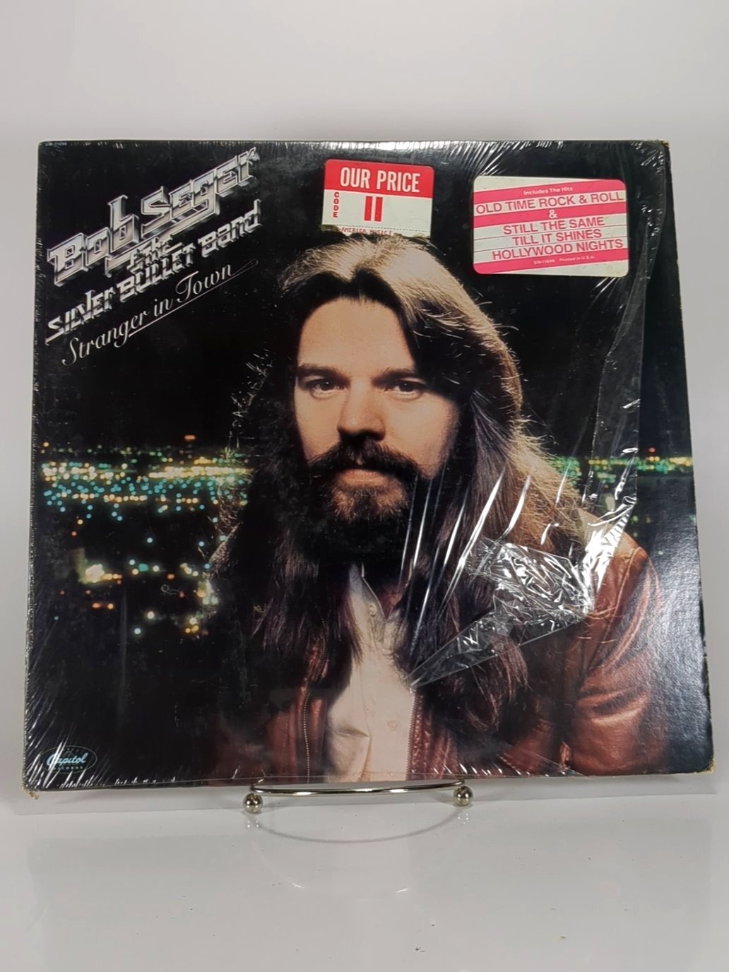 Stranger in Town, Bob Seger & The Silver Bullet Band, Vinyl LP Record, 1970s