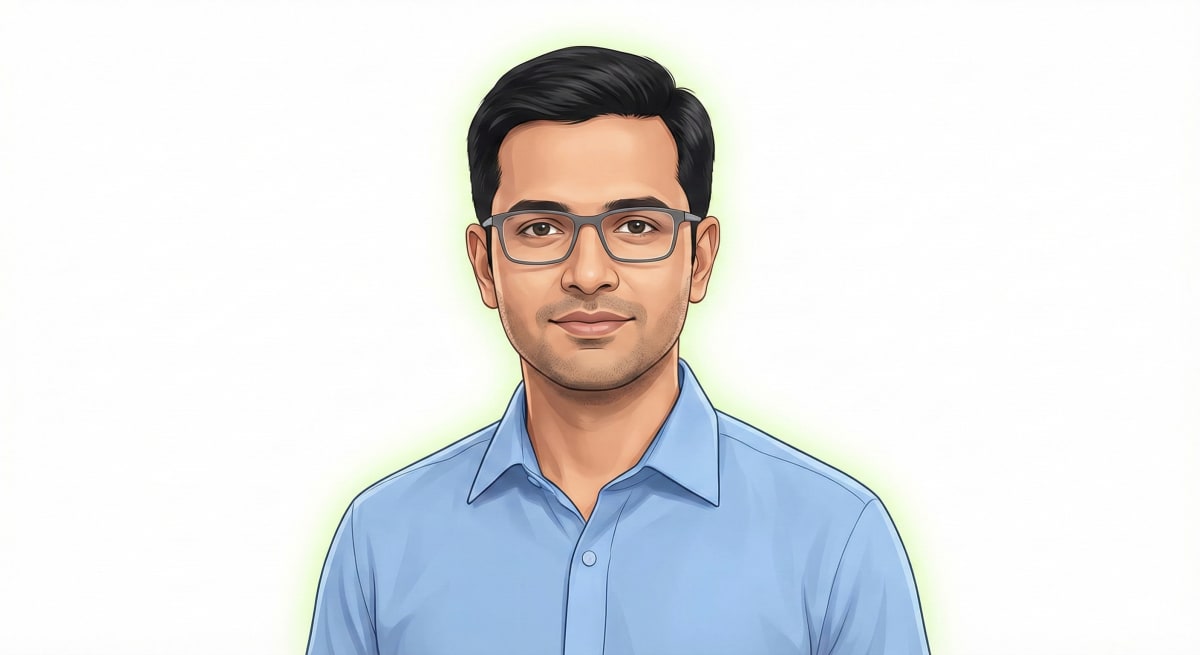 Portrait of Om Verma