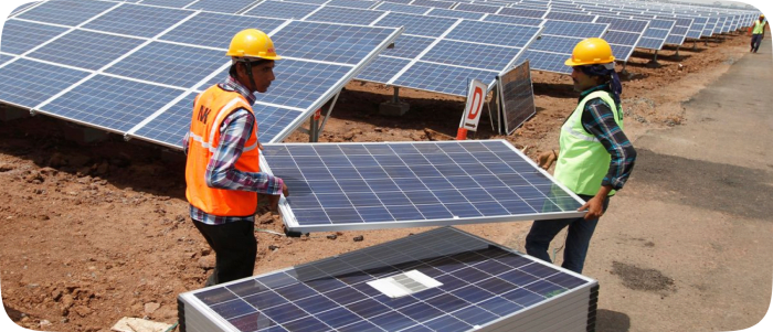 Solarium Green Energy team working