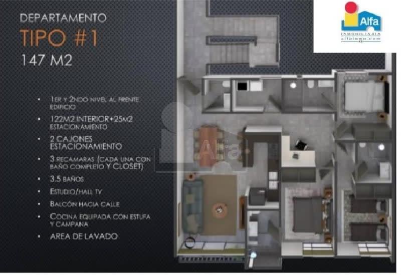 Imagen 5 de Departamento en venta en Burócrata, San Luis Potosí 