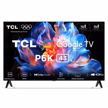 TCL 43 4K LED (43P6K)