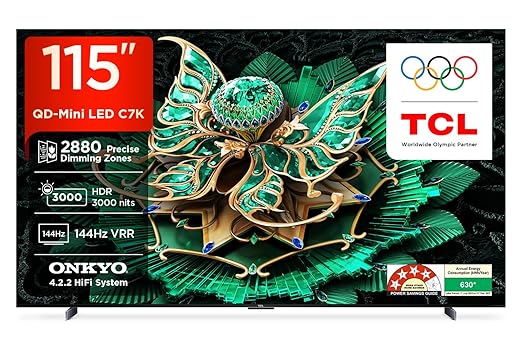 TCL 115 QD-Mini LED (115C7K)