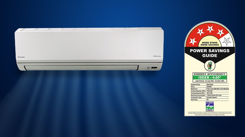Daikin 2.02 Ton 3 Star Inverter Split AC FTKL71