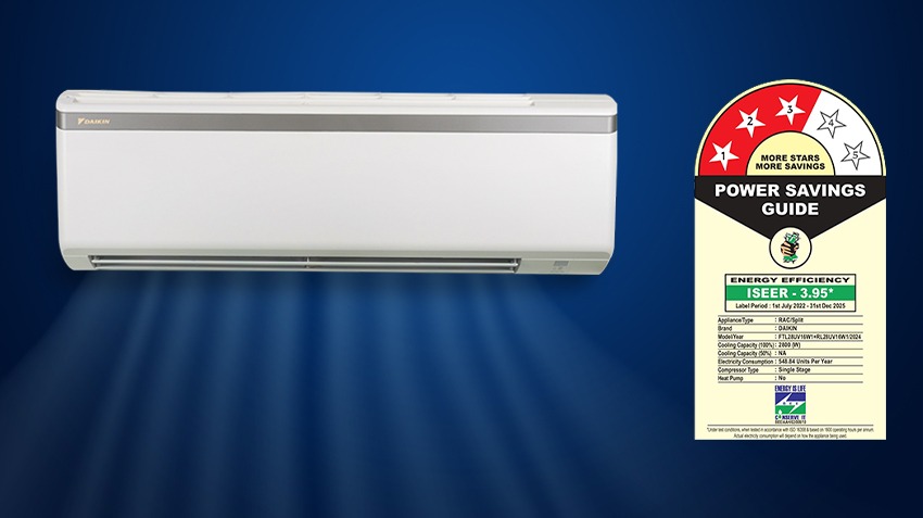 Daikin 0.8 Ton 3 Star Non Inverter Split AC FTL28