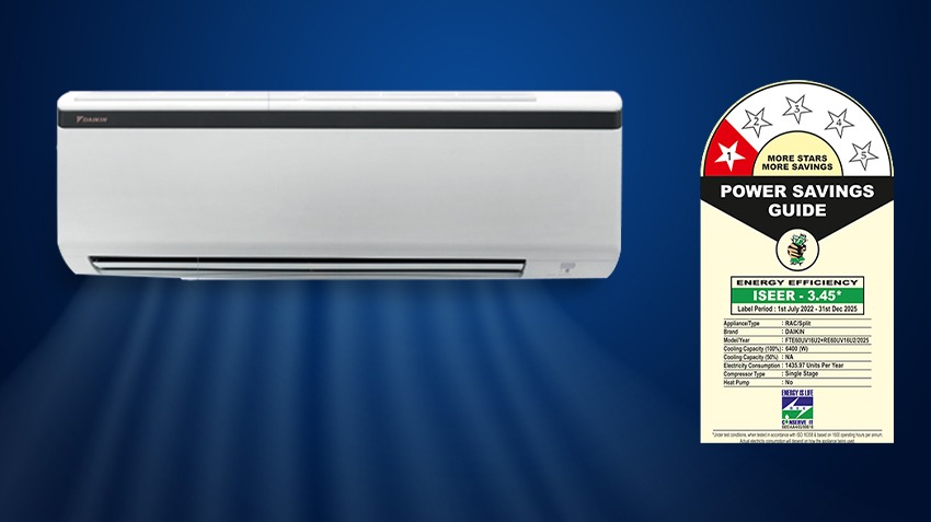 Daikin 1.8 Ton 1 Star Non Inverter Split AC FTE60