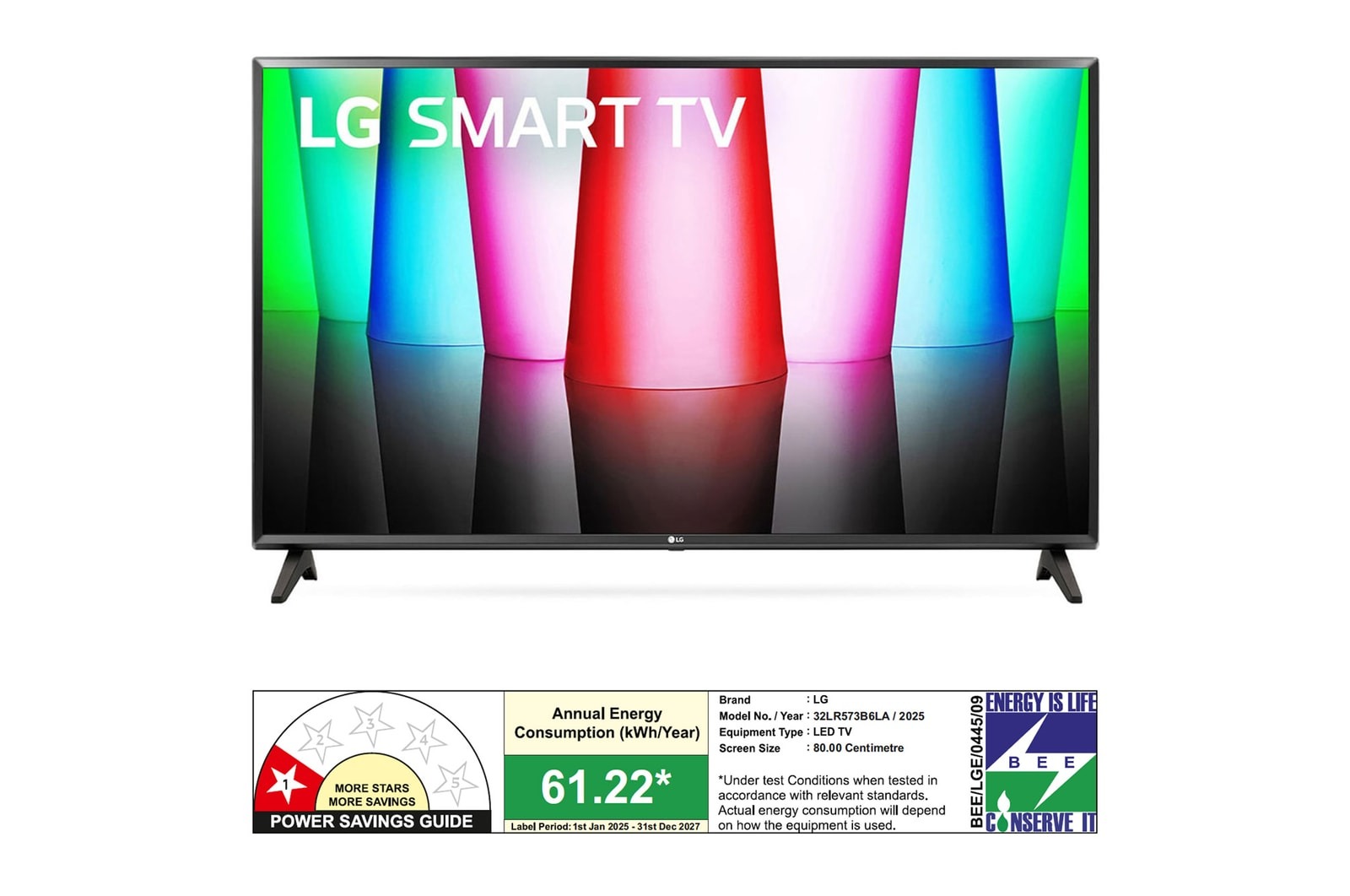 LG 32 Inch Smart LED TV 32LR573B6LA
