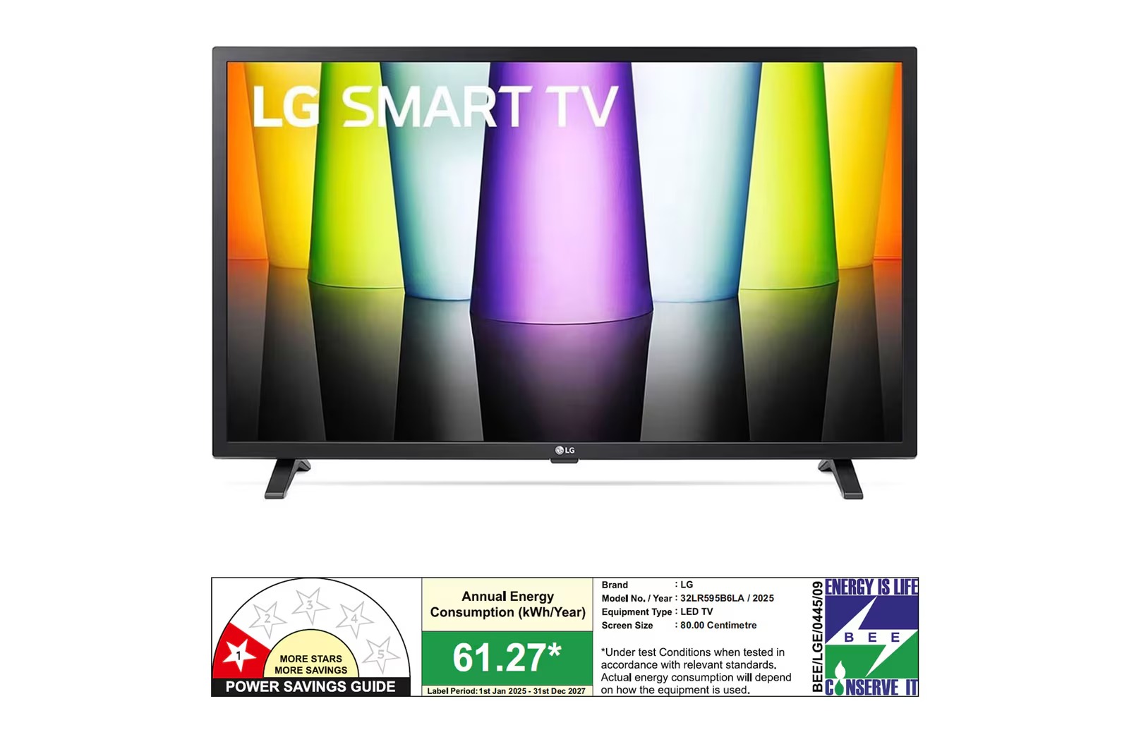 LG 32 Inch Smart LED TV 32LR595B6LA