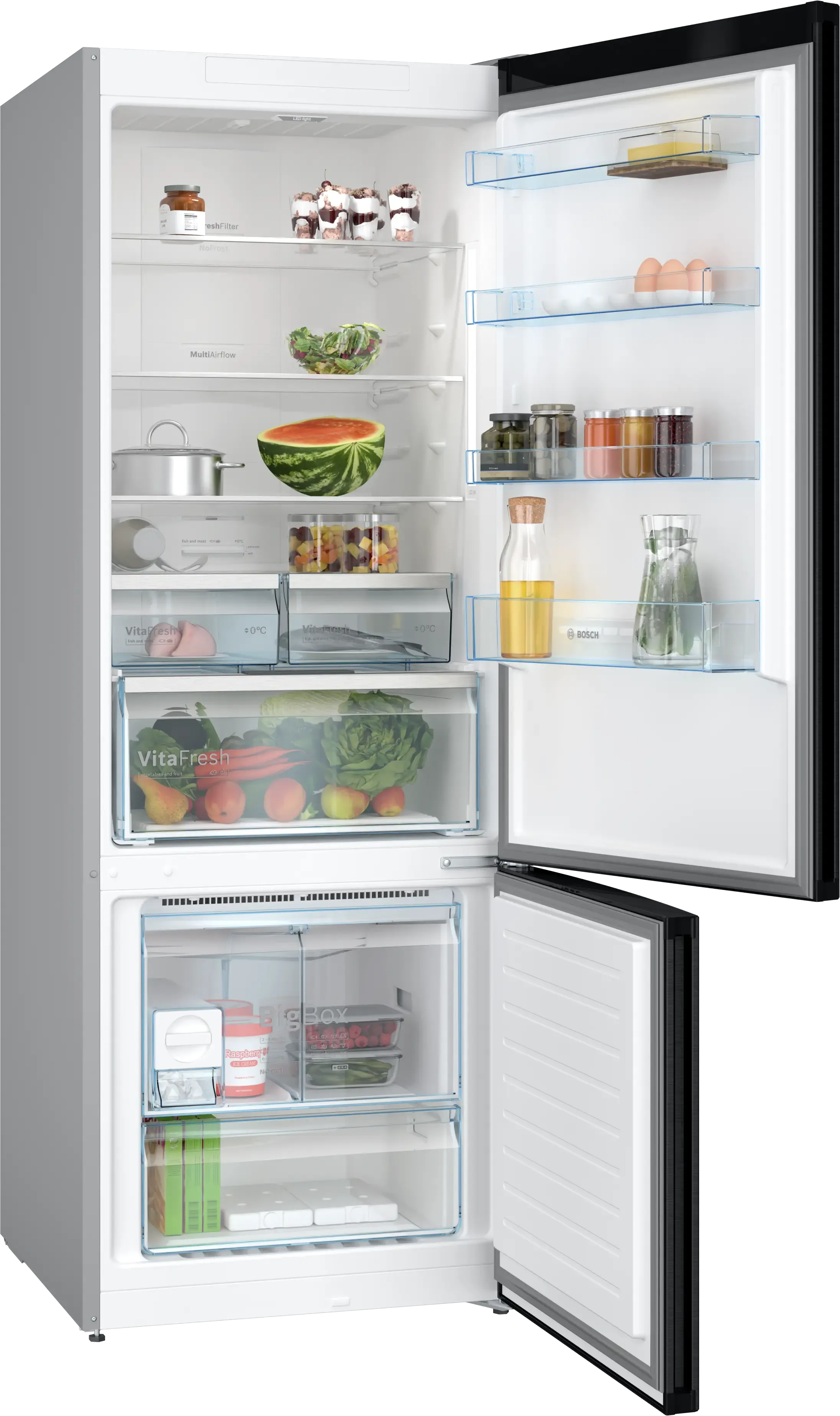 BOSCH 559 Ltr Frost Free Double Door Refrigerator KGN56CX41I