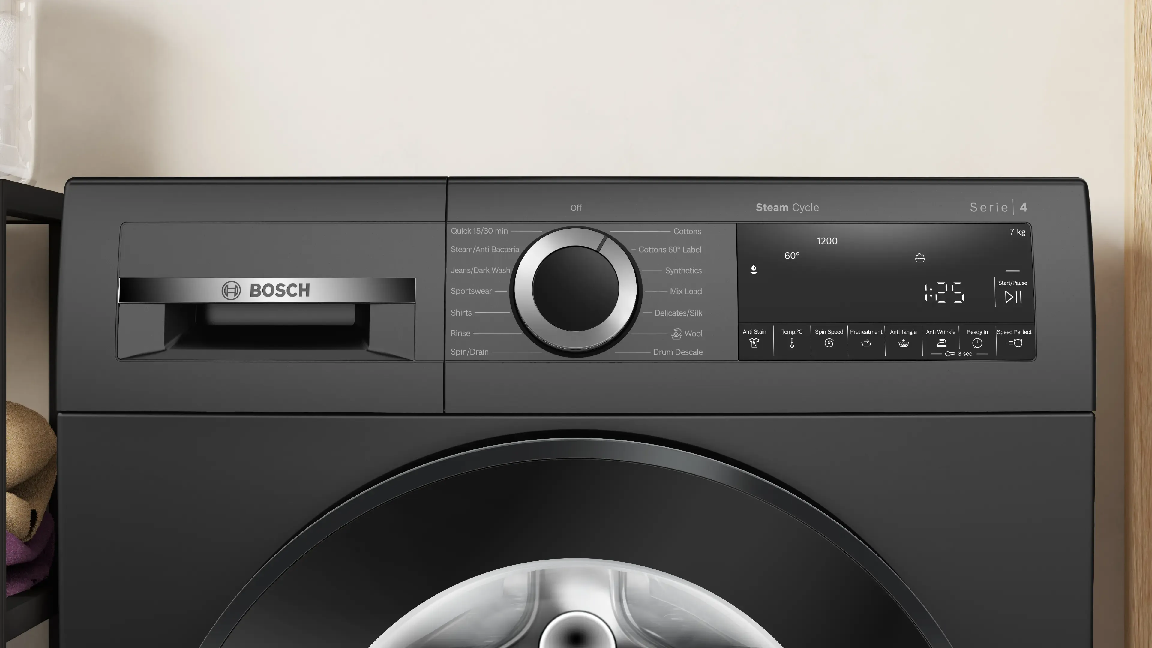BOSCH 7 Kg Fully Automatic Front Washing Machine WGA12208IN