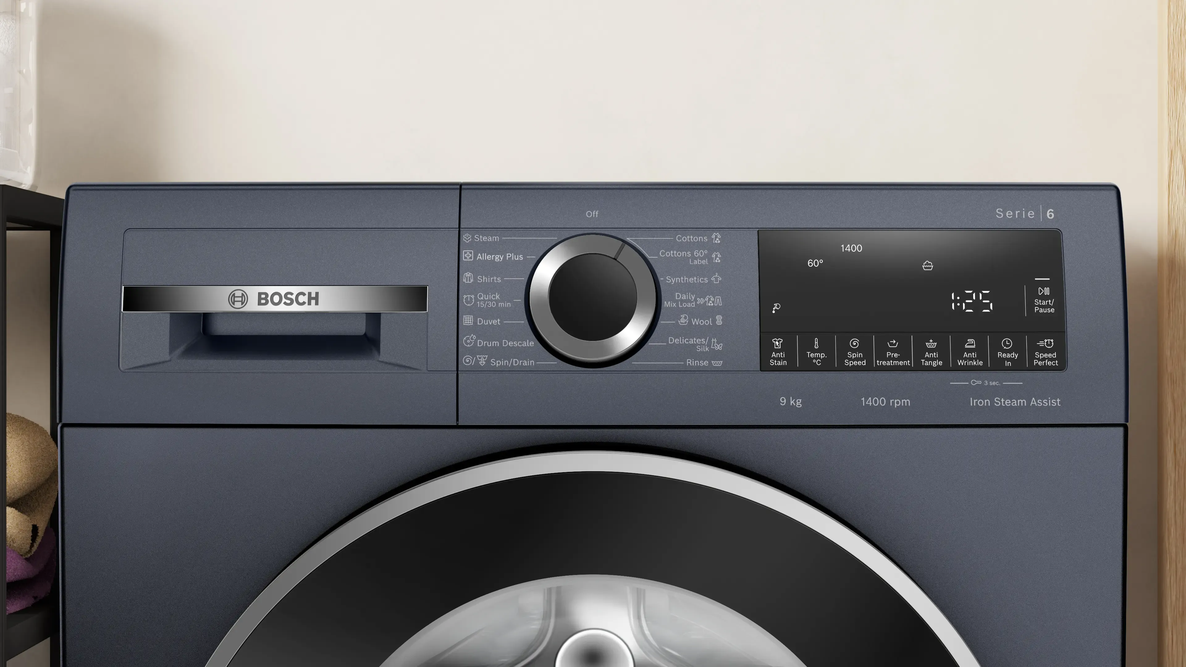 BOSCH 9 Kg Fully Automatic Front Washing Machine WGA244ZPIN