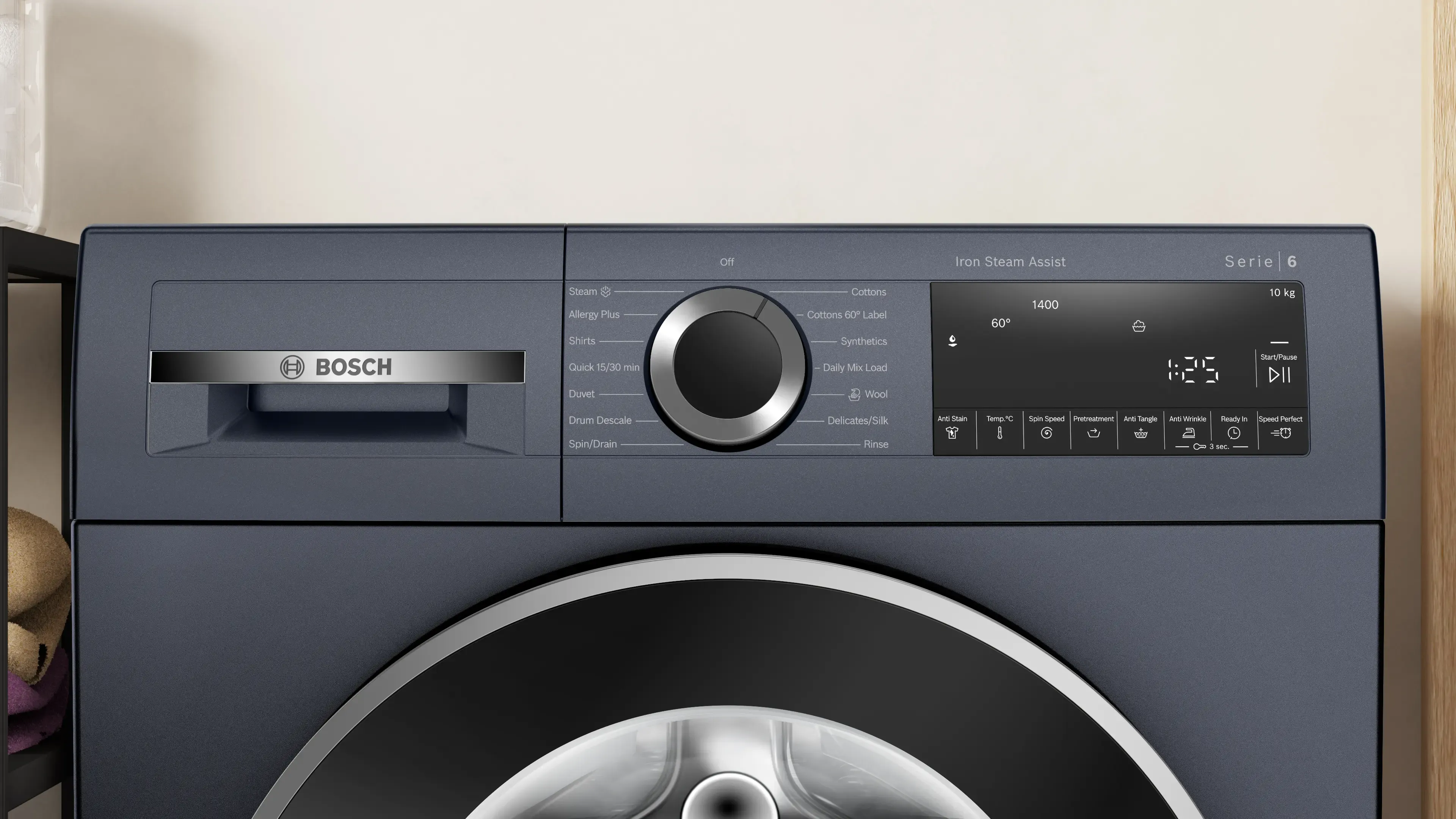 BOSCH 10 Kg Fully Automatic Front Washing Machine WGA254ZPIN