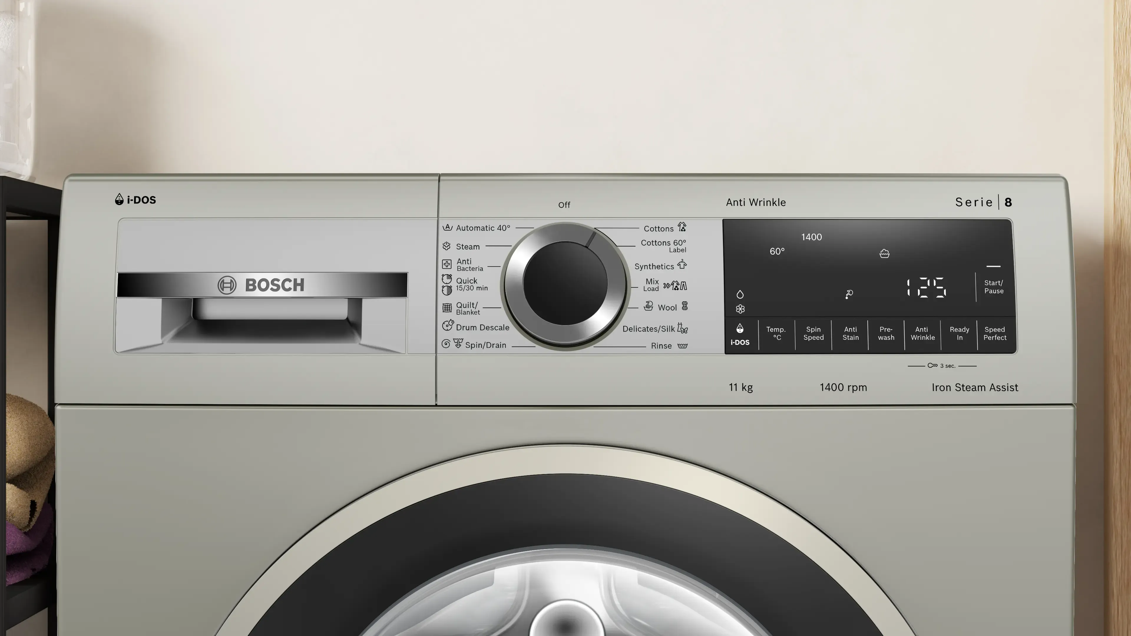 BOSCH 11 Kg Fully Automatic Front Washing Machine WGA264AXIN