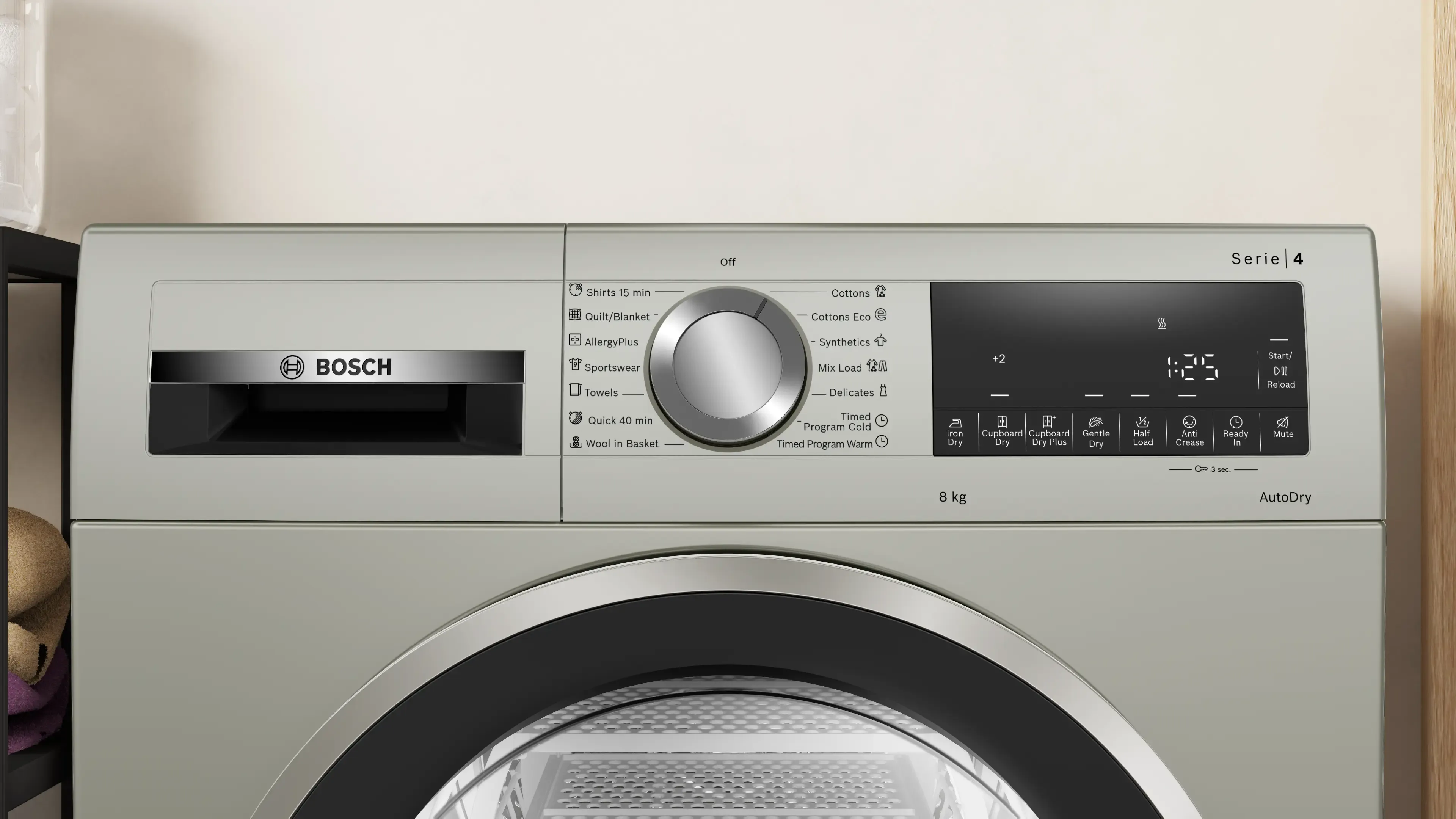 BOSCH 8 Kg Dryer WPG23108IN