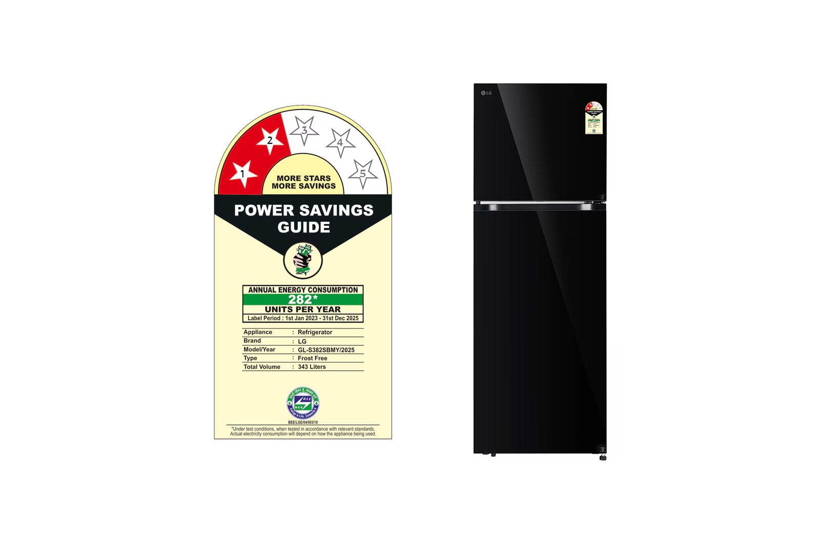 LG 343 Litres Frost Free Refrigerator GL-S382SBMY