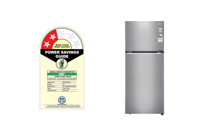 LG 398 Litres Frost Free Refrigerator GL-S422SPZY
