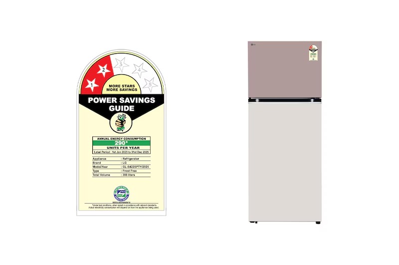LG 398 Ltr Frost Free Refrigerator GL-S422SPTY