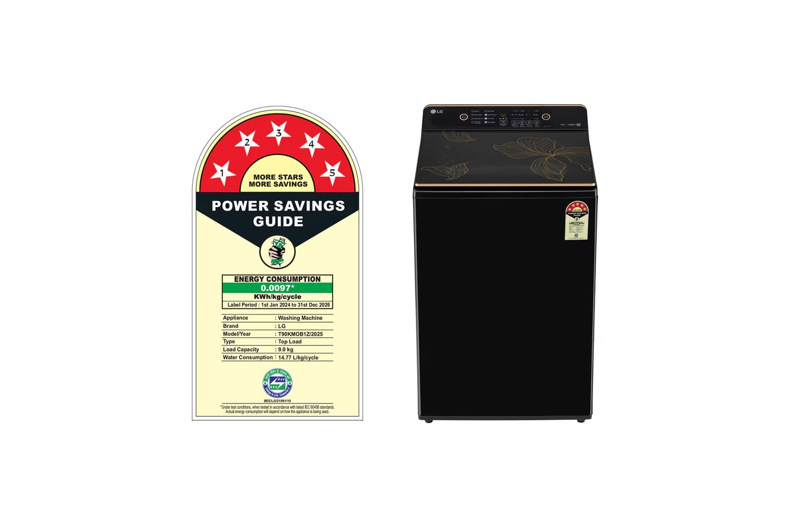 LG 8 Kg Fully Automatic Top Load Washing Machine T80KMOB1Z
